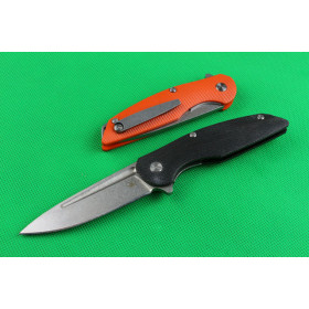 Soldier Bear line lock folding knife with G10 handle UD402185 